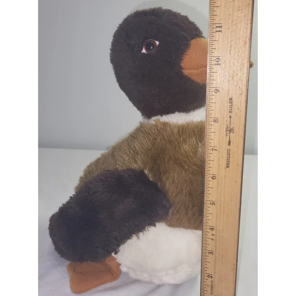 Possum Trot Mallard Duck Plush Vintage Brown White Stuffed Animal Toy